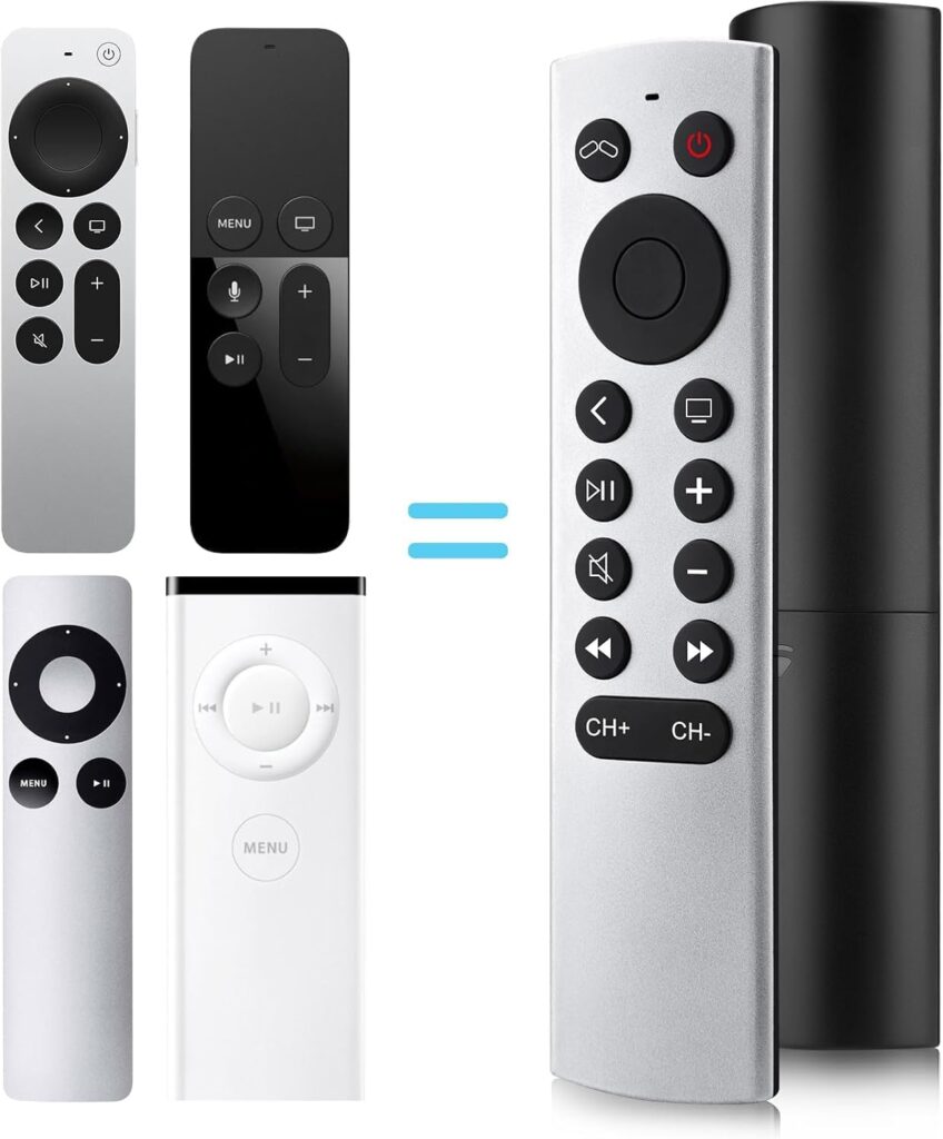 Replacement for Apple-TV-4K-Remote, Remote Control for Apple TV 4K/HD (NOT Siri and Voice)